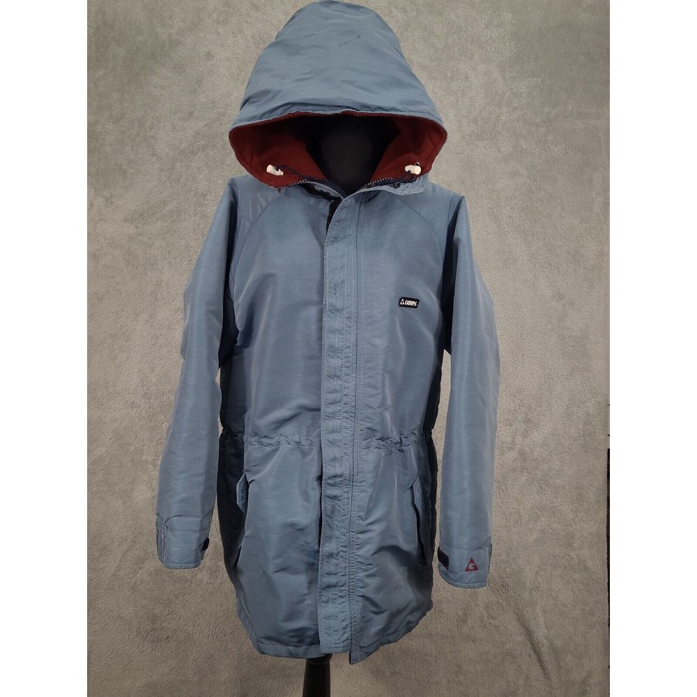 Vintage Gerry Winter Jacket‎ Mens Med Blue Parka Ski Small Flaws
